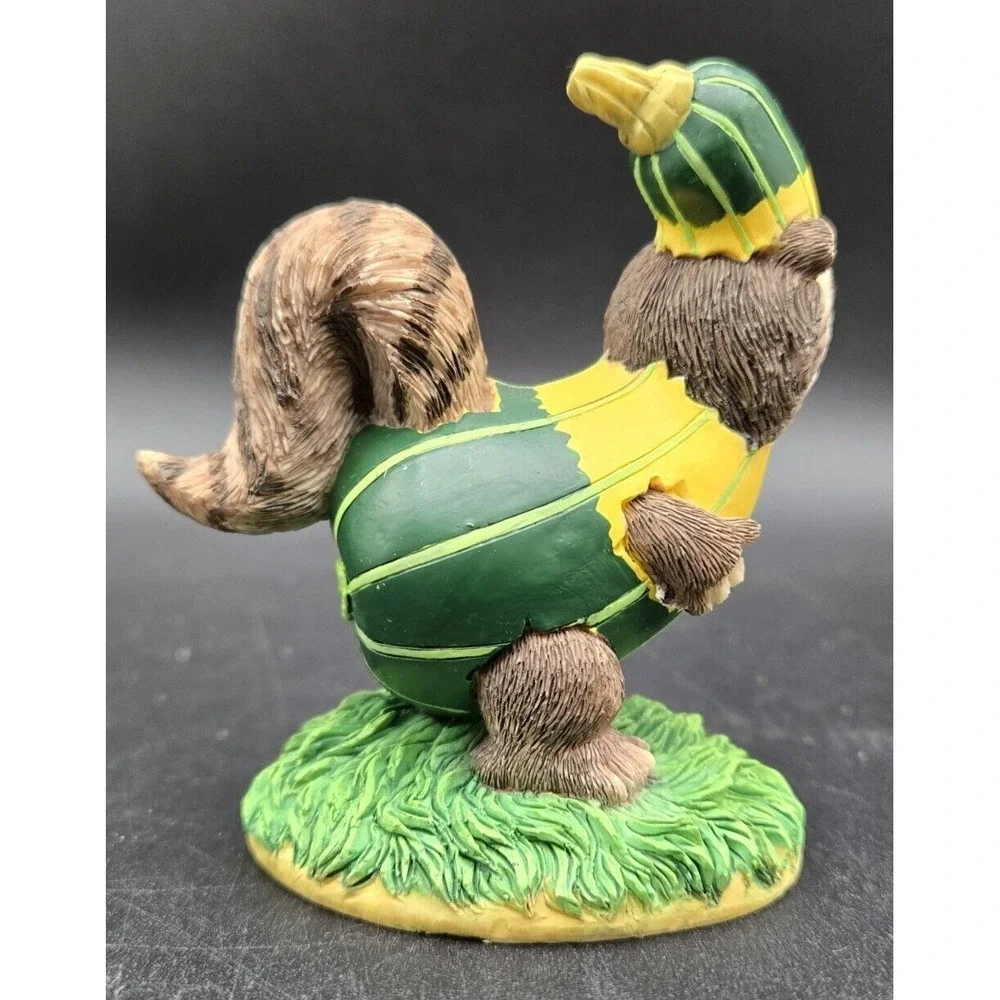 Charming‎ Tails REGINALD'S GOURD COSTUME Raccoon Figurine Signed DEAN GRIFF